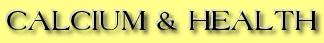 Scientific Publications / Calcium & Health - Blood Pressure